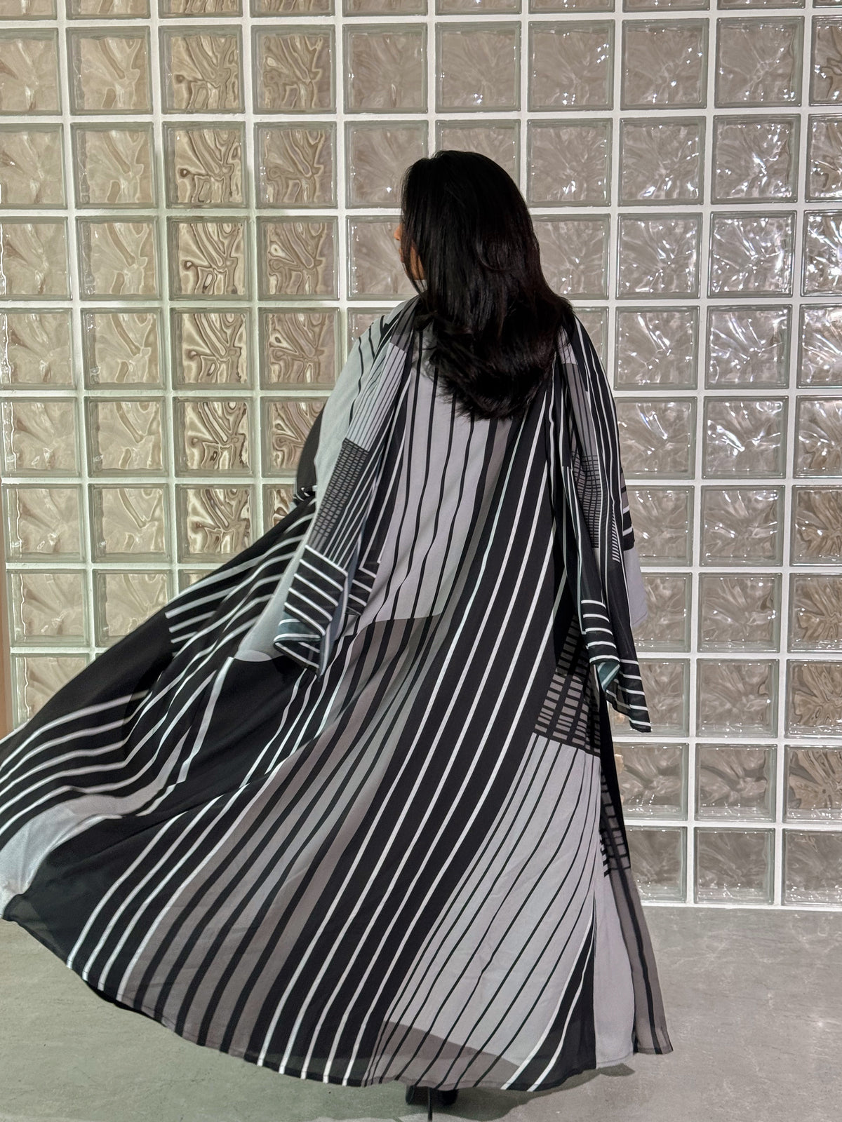 Black and gray
